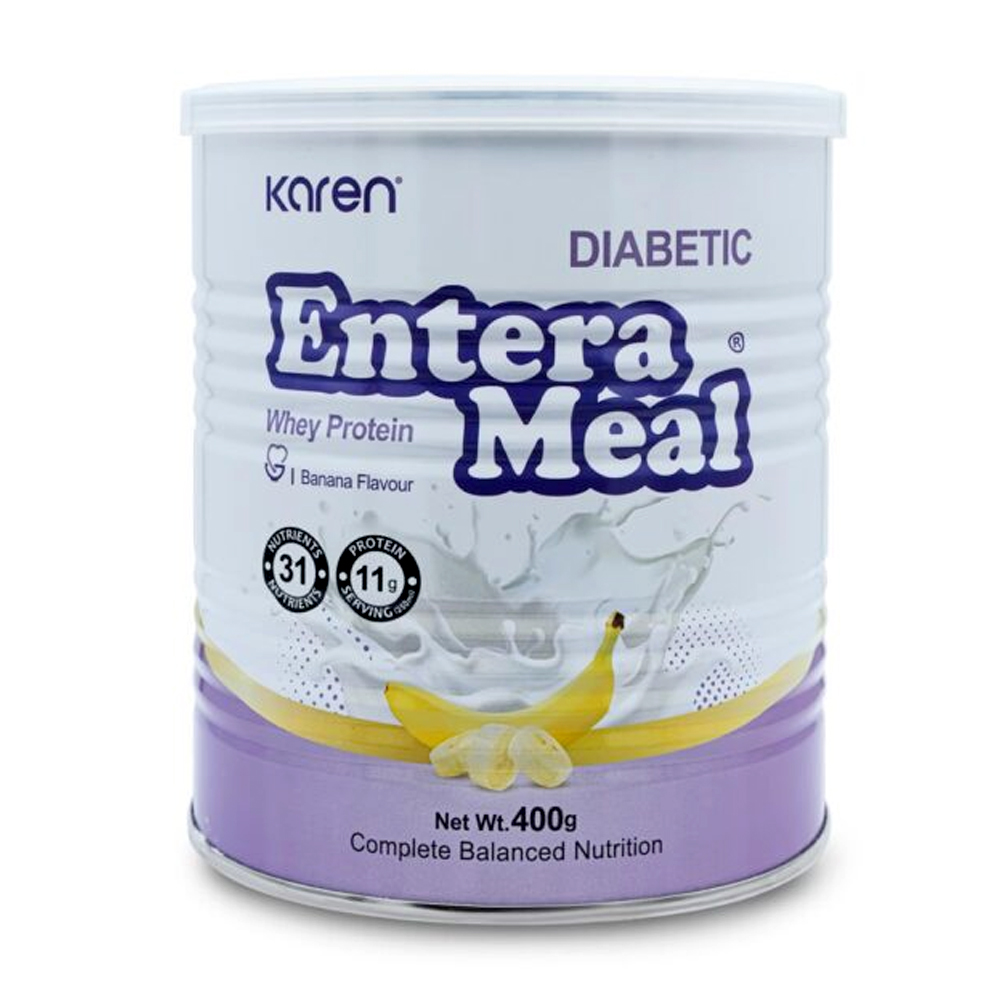 پودر انترامیل دیابتی موزی کارن 400 گرمی