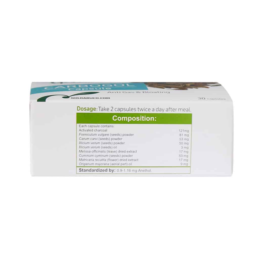 کپسول کربوگل گل دارو 30 عددی