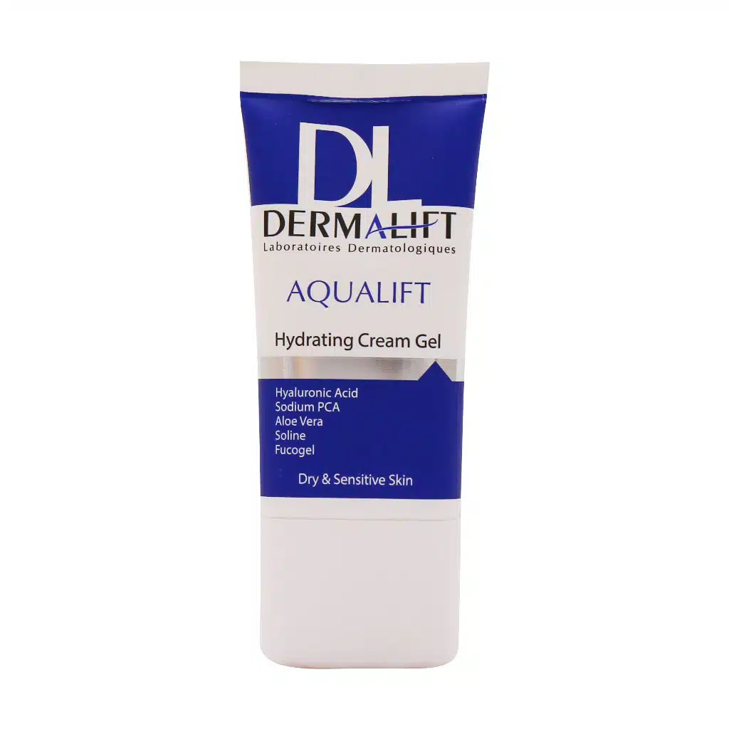 کرم ژل آبرسان پوست خشک آکواليفت درمالیفت 50 میلی‌لیتر