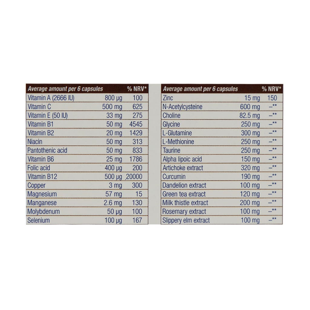 کپسول لیور ویت یوروویتال 60 عددی