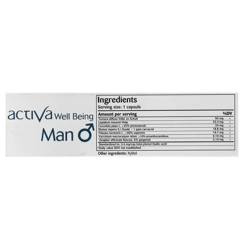 کپسول اکتیوا ولبیینگ من 30 عددی