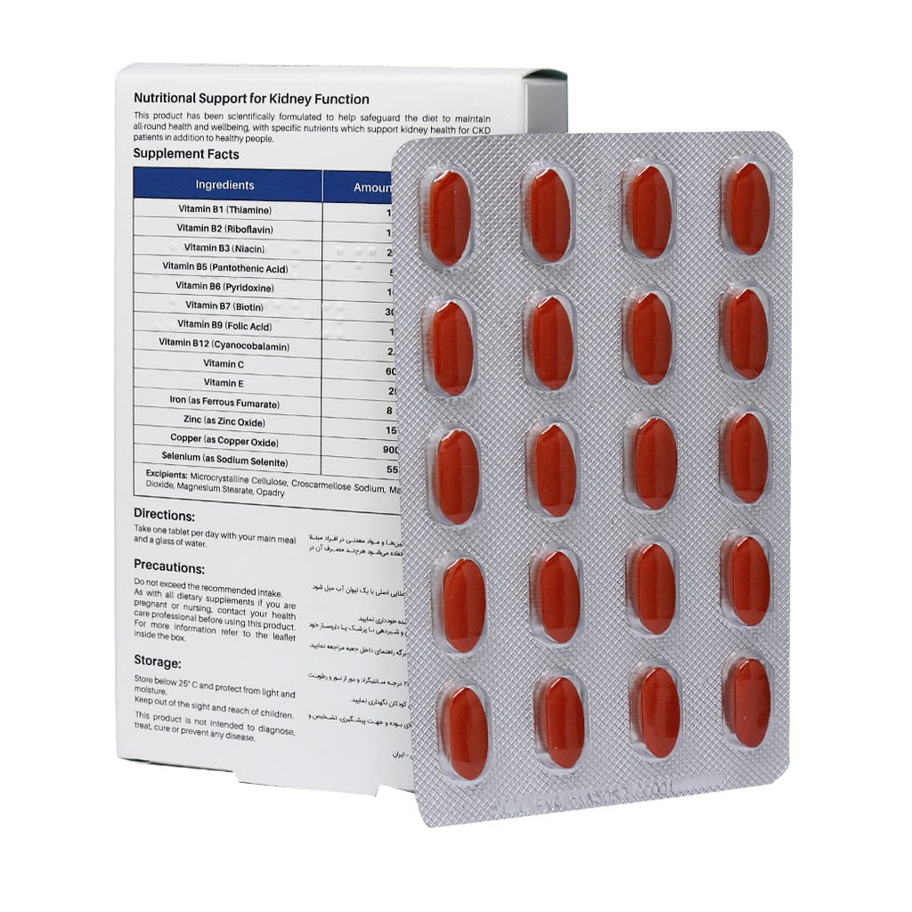 مکمل کلیوی دورالايف 60 عددی