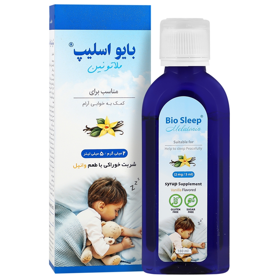 شربت بایو اسلیپ ملاتونین 180 میلی‌لیتر
