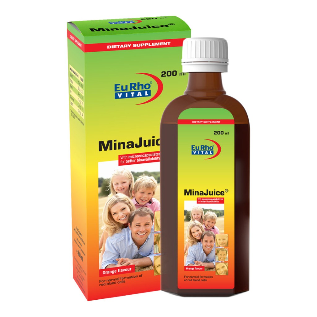 شربت مولتی ویتامین یوروویتال میناجویس