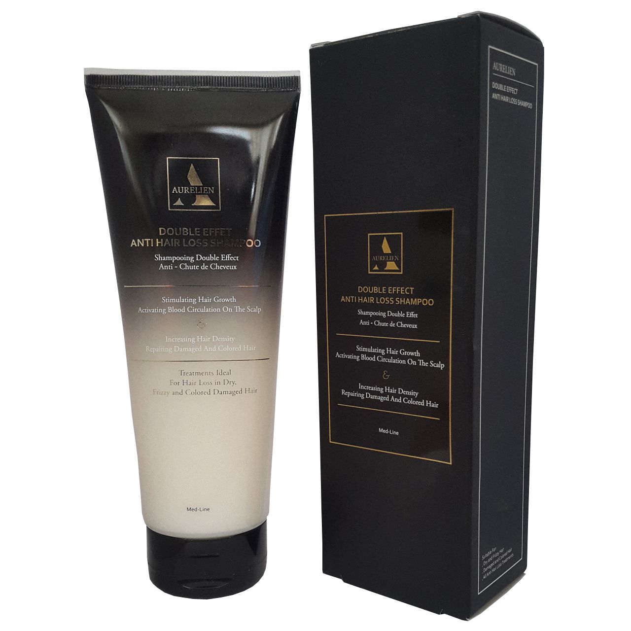 شامپو دوگانه ضد ریزش و ترمیم کننده اورلین