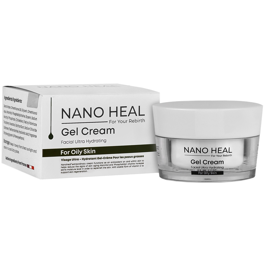 ژل کرم آبرسان پوست چرب نانوهیل