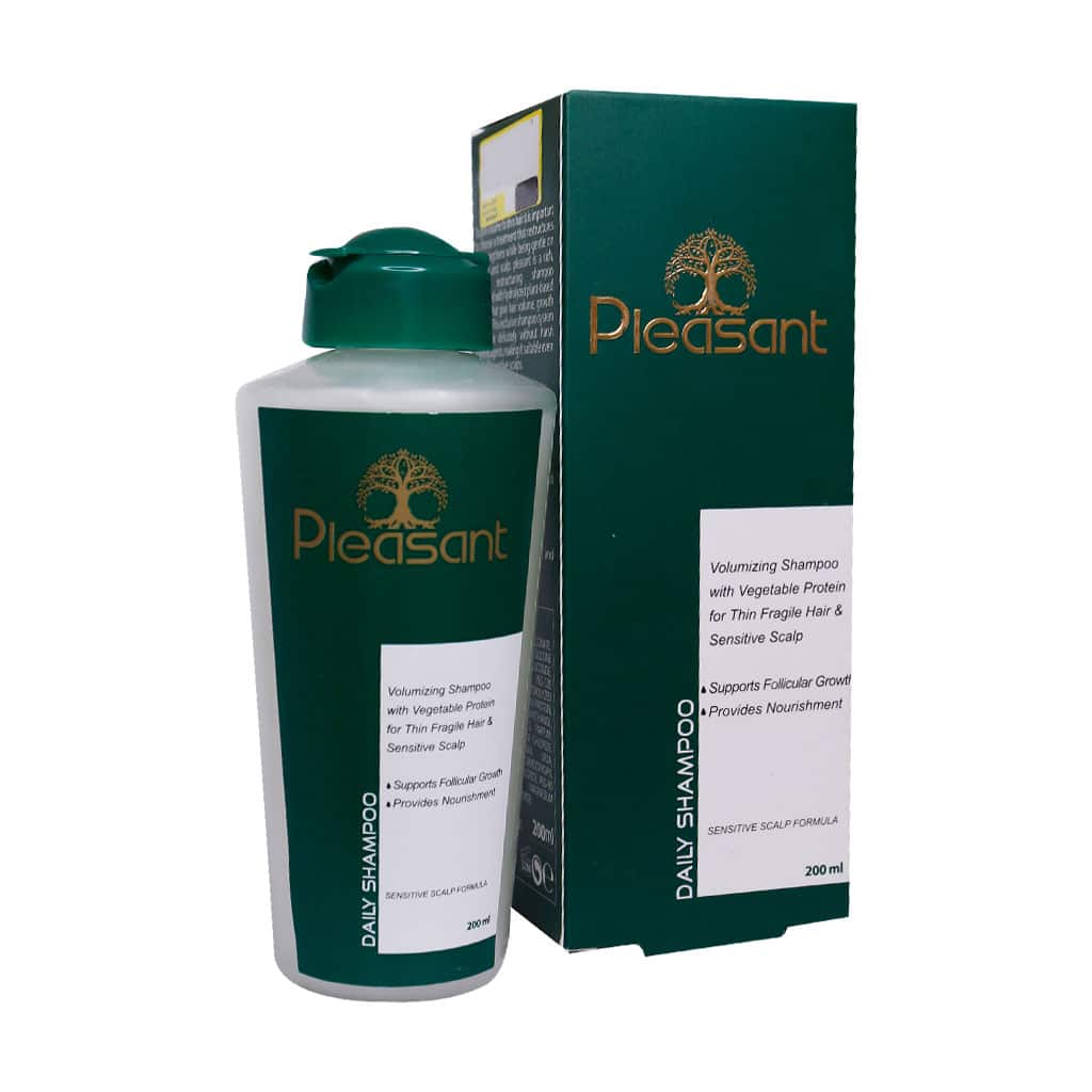 شامپو تقویت کننده پروتئین گندم پلزنت