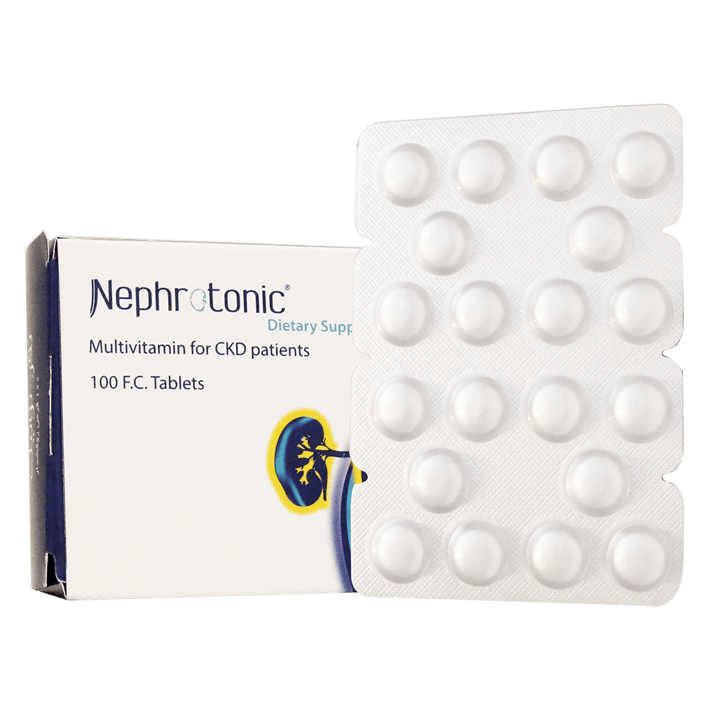قرص مولتی ویتامین نفروتونیک زهراوی 100 عددی