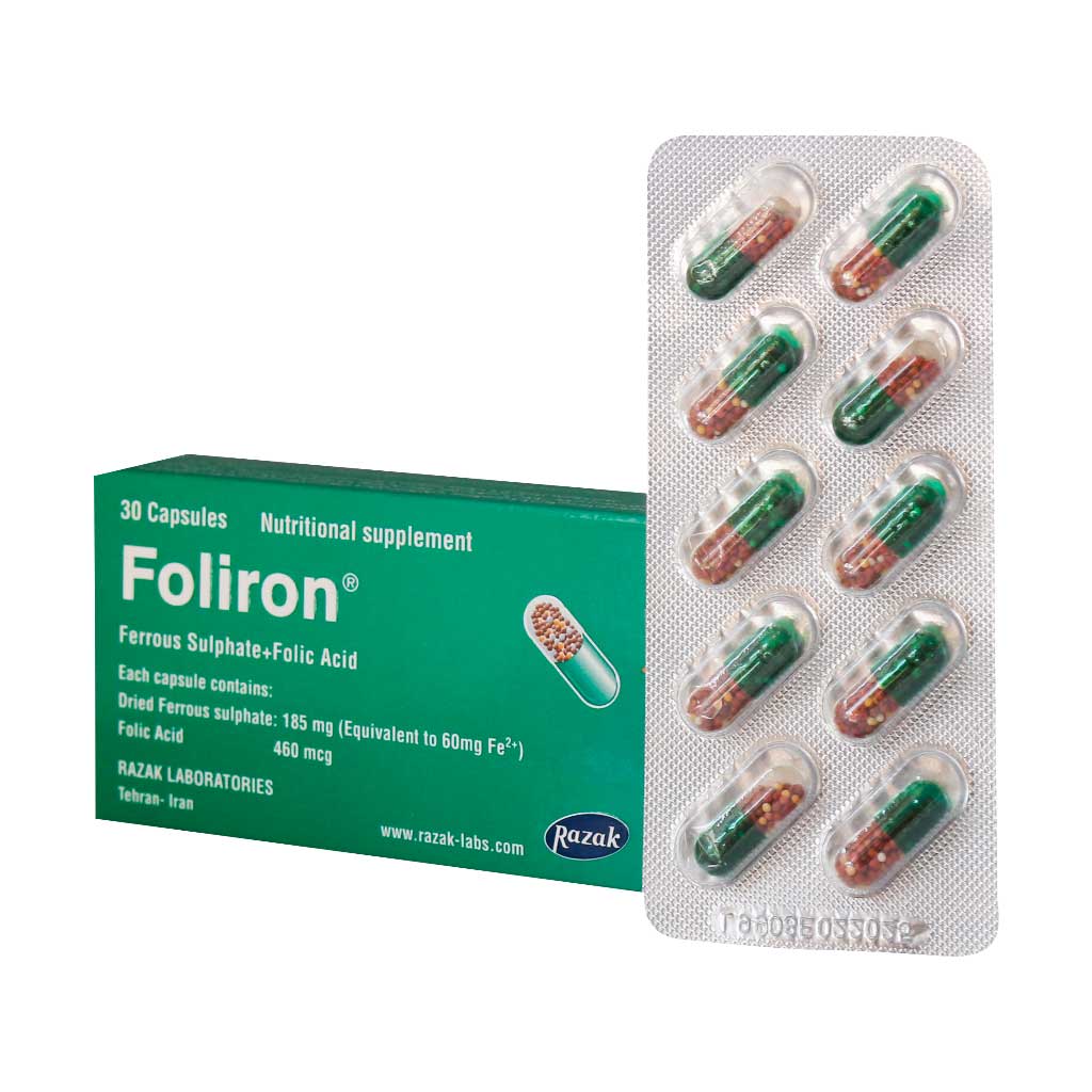 کپسول فولایرون رازک 30 عددی