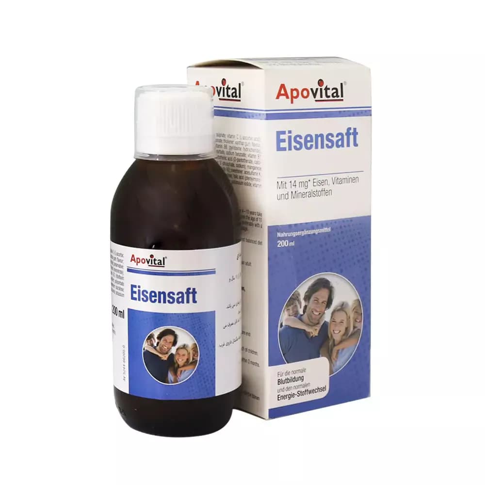 شربت آیزن سافت آپوویتال 200 میلی لیتری