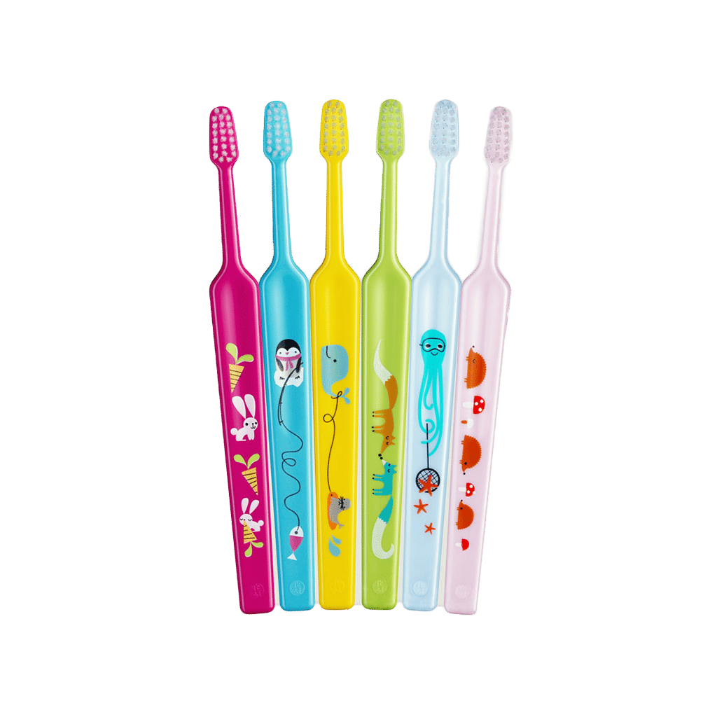 مسواک کودک با برس بسیار نرم مدل Mini Extra تپه