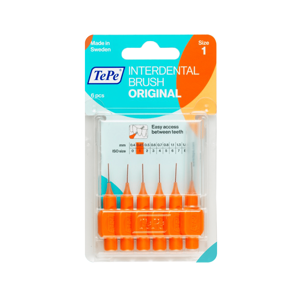 مسواک بین دندانی سایز ۱ تپه ۶ عددی