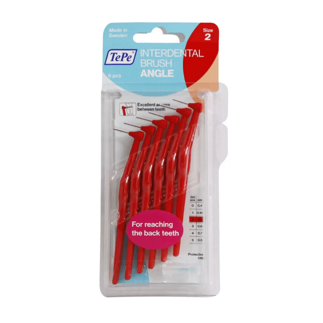 مسواک بين دندانی دسته دار سايز 2 تپه