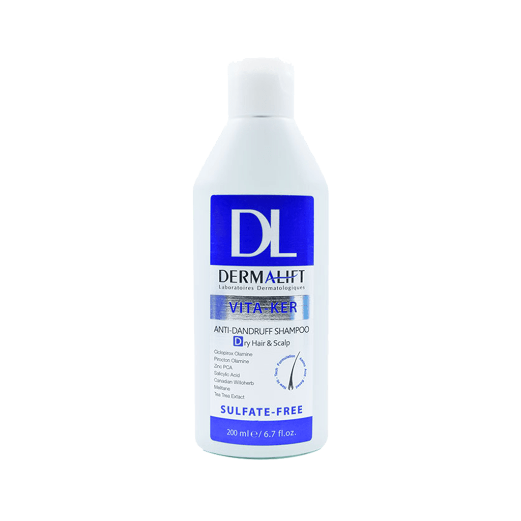 شامپو ضد شوره موی خشک مدل Vita Ker درمالیفت 200 میلی لیتری