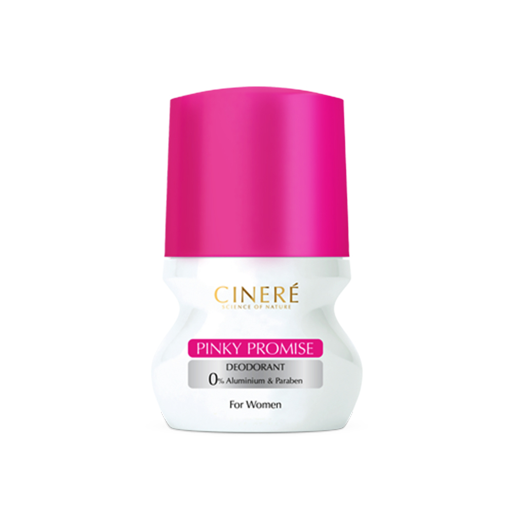 دئودورانت بانوان صورتی با رایحه شیرین سینره 50 میلی لیتری