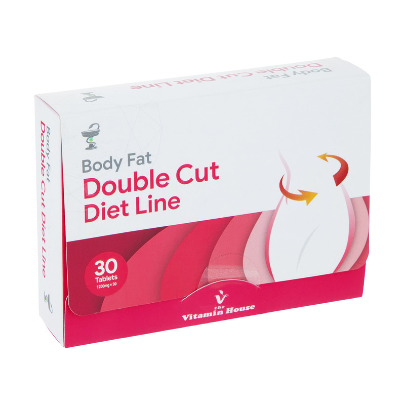 قرص بادی فت دابل کات دایت لاین ویتامین هاوس 30 عددی