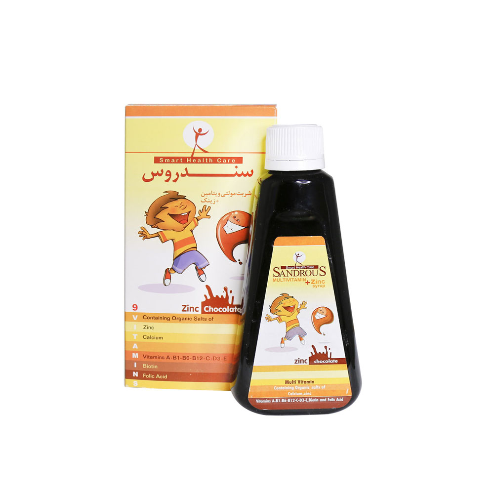 شربت زینک کودکان سندروس 200 میلی لیتری