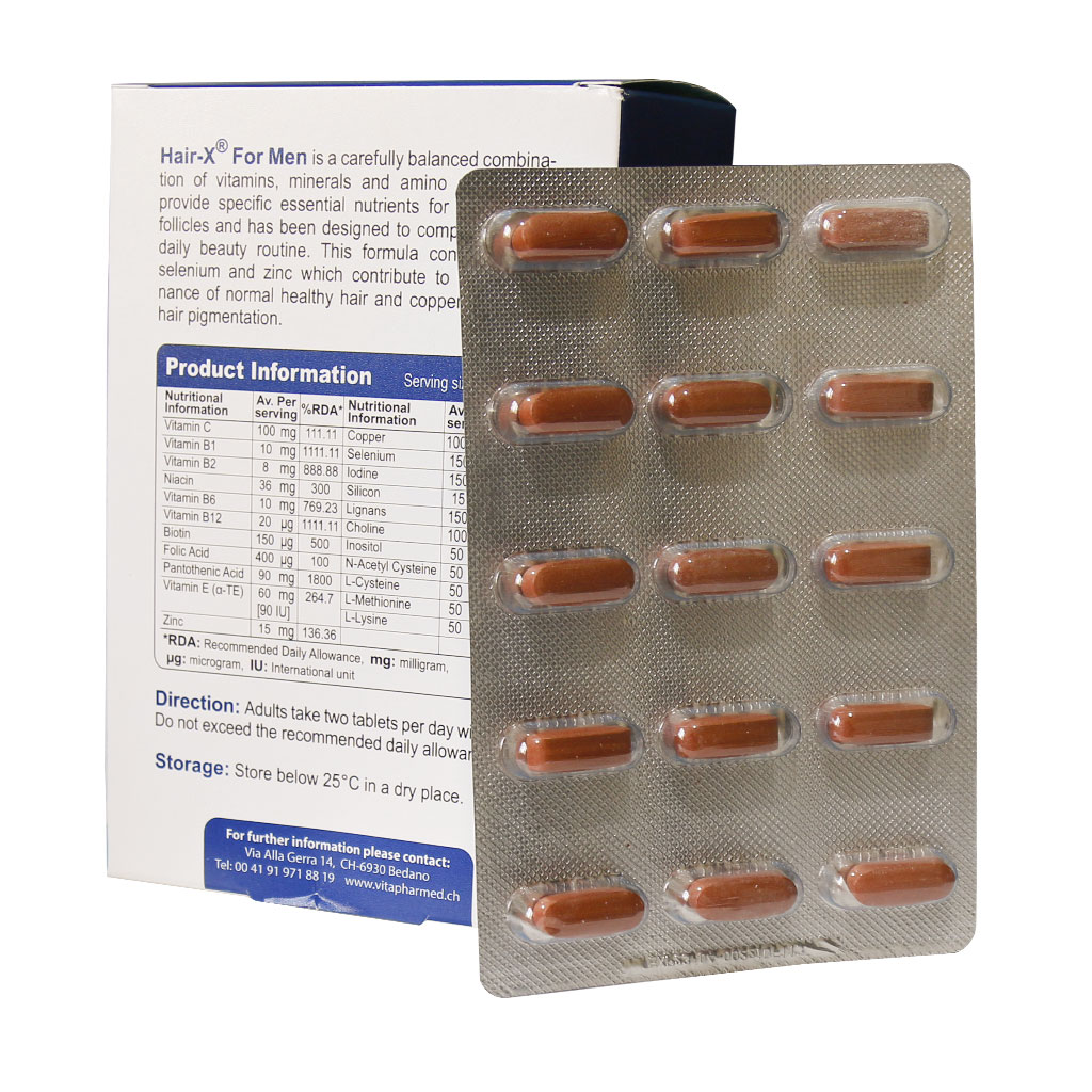 قرص هیر ایکس آقایان ویواتیون 60 عددی