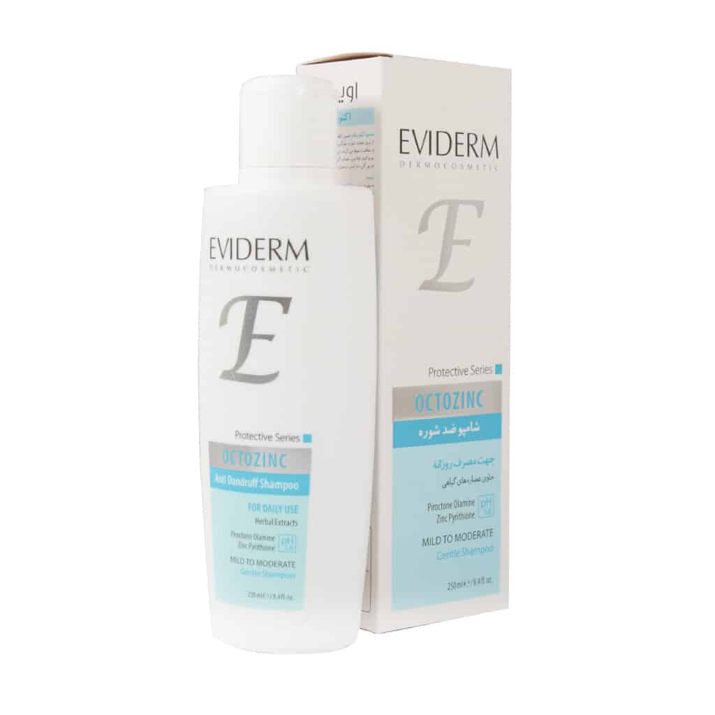 شامپو مو ضد شوره روزانه اکتوزینک اویدرم 250 میلی لیتری