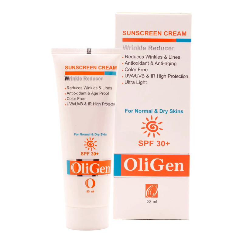 کرم ضد آفتاب پوست معمولی و خشک SPF30 الی ژن 50 میلی لیتری