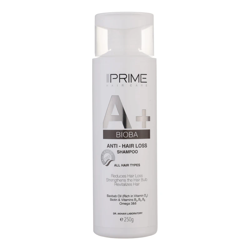 شامپو تقویت کننده و ضد ریزش A+ پریم 250 میلی لیتری