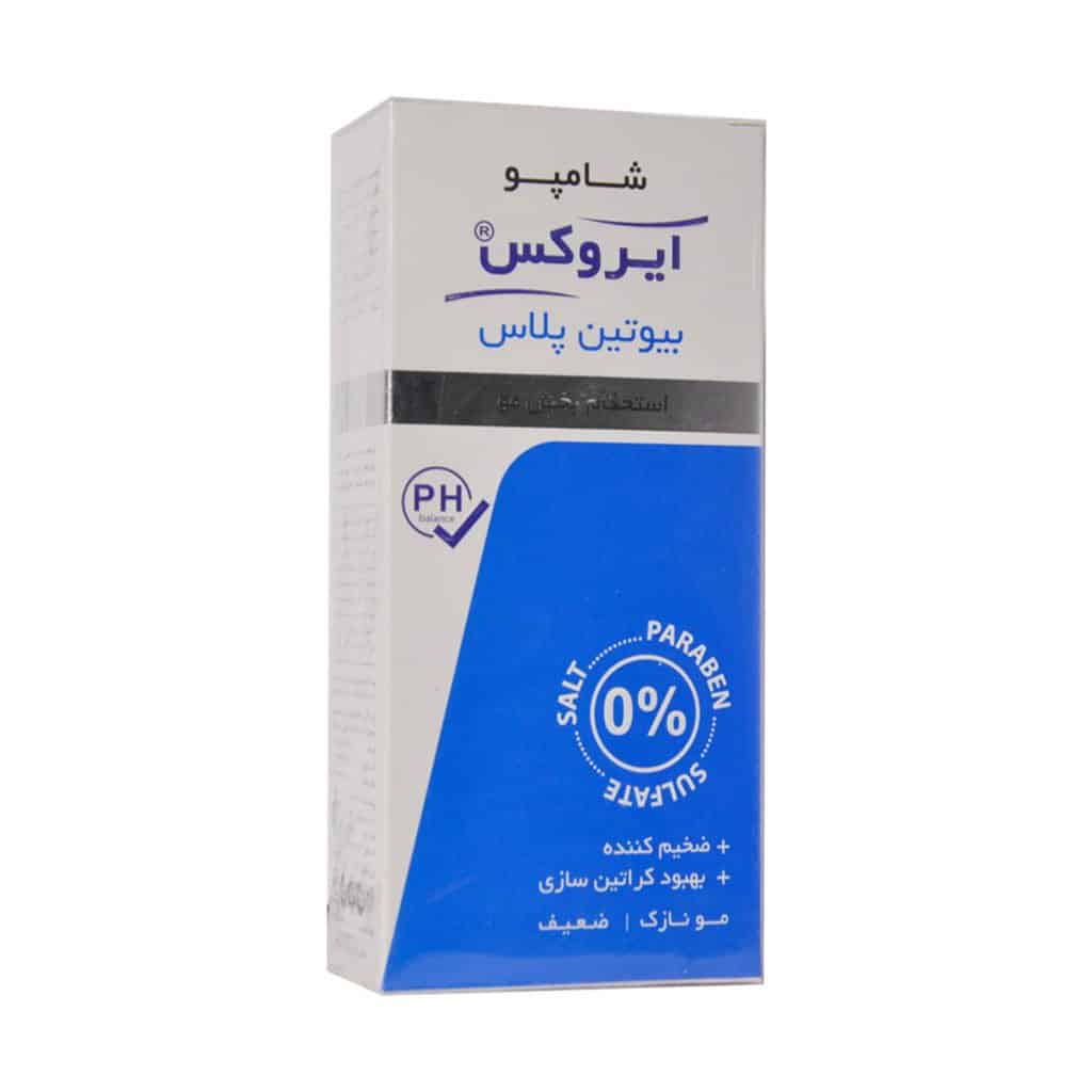 شامپو مو مدل Biotin Plus ایروکس ۲۰۰ گرمی