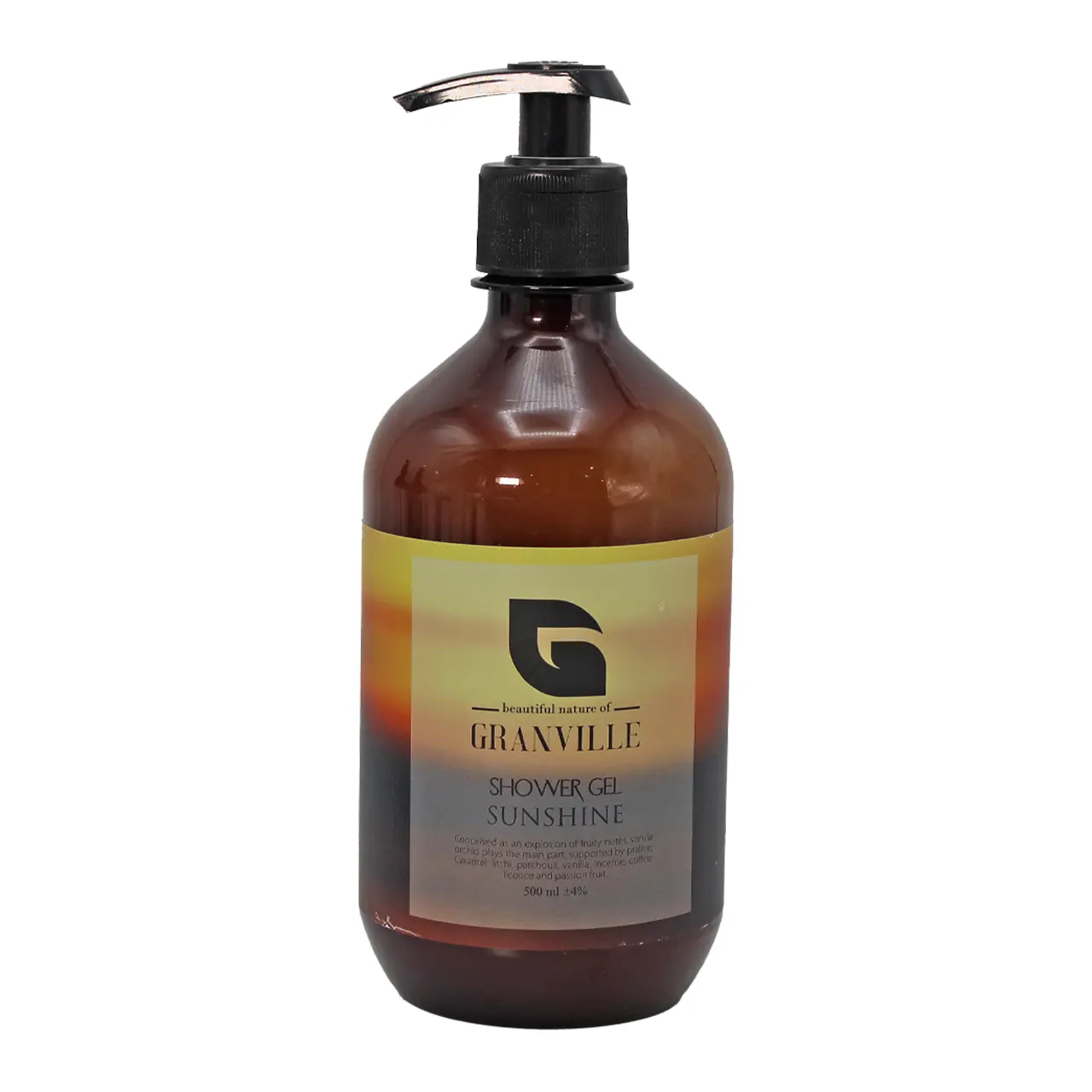 ژل شوینده بدن سان شاین گرنویل 500 میلی لیتری