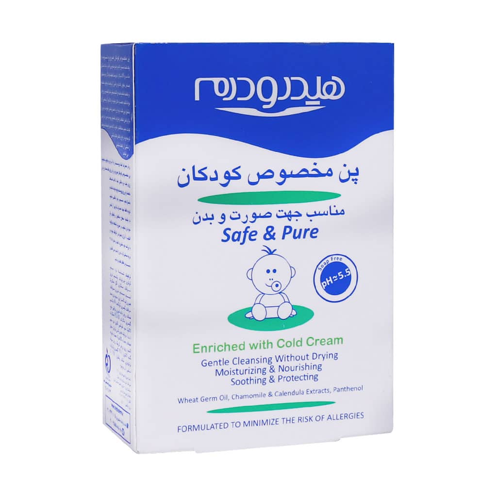 پن صورت و بدن کودکان مدل Safe & Pure هیدوردرم ۱۰۰ گرمی