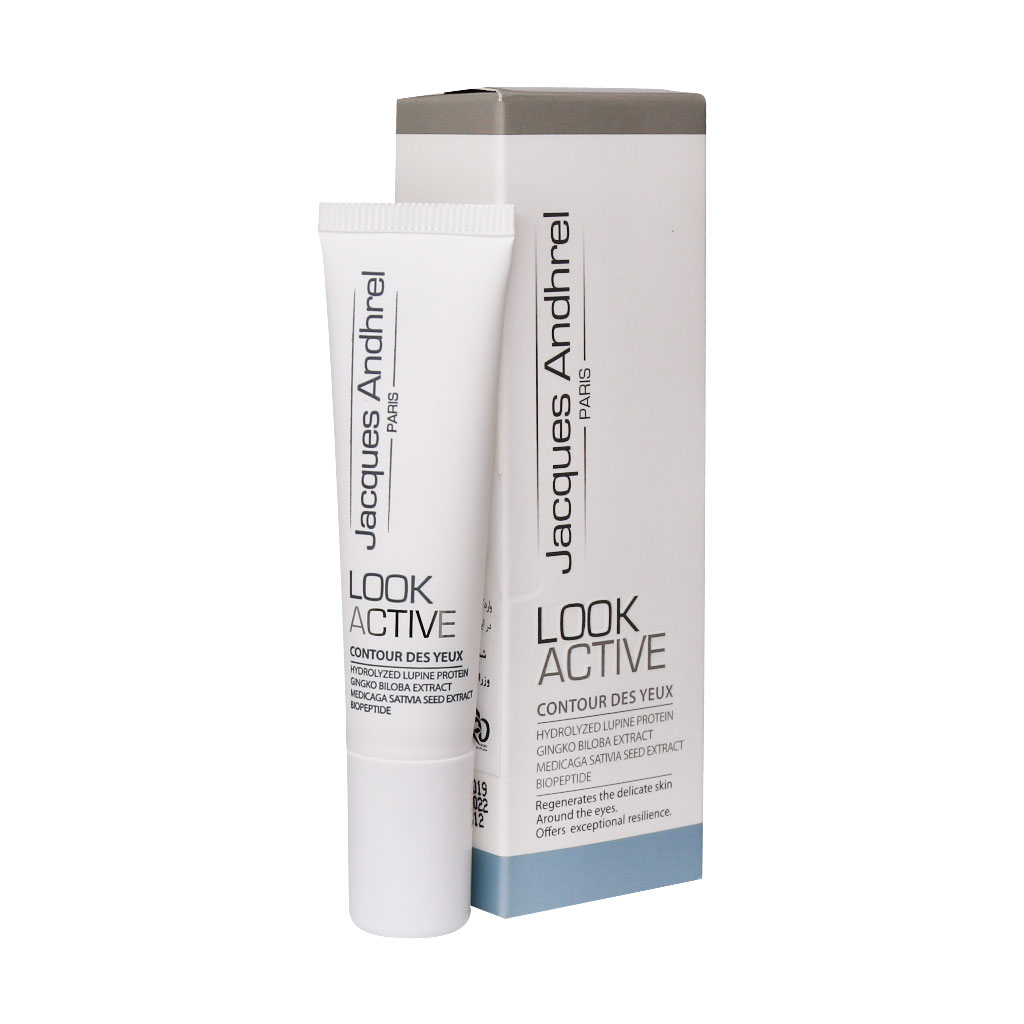 کرم دور چشم مدل Look Active ژاک آندرل پاریس 15 میلی لیتری