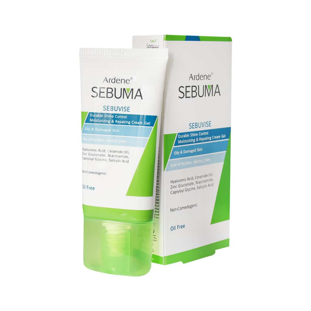 کرم ژل مرطوب کننده پوست چرب مدل Sebuma آردن 40 میلی لیتری