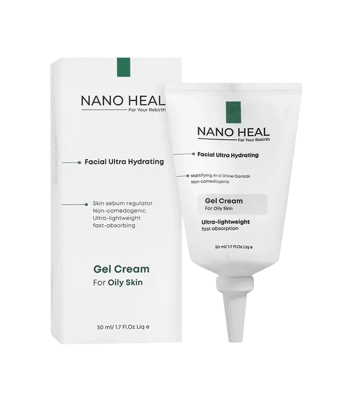 ژل کرم آبرسان پوست چرب نانوهیل
