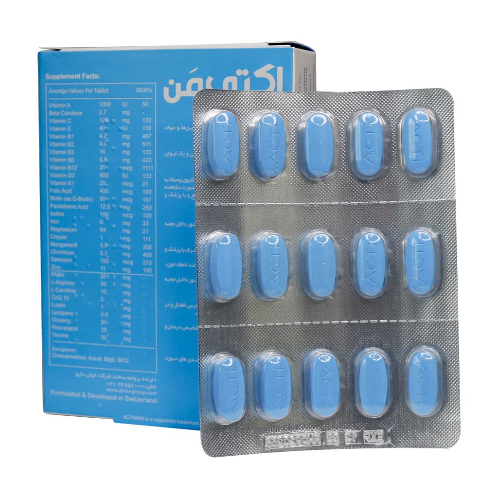 قرص اکتی من ابیان دارو 30 عددی